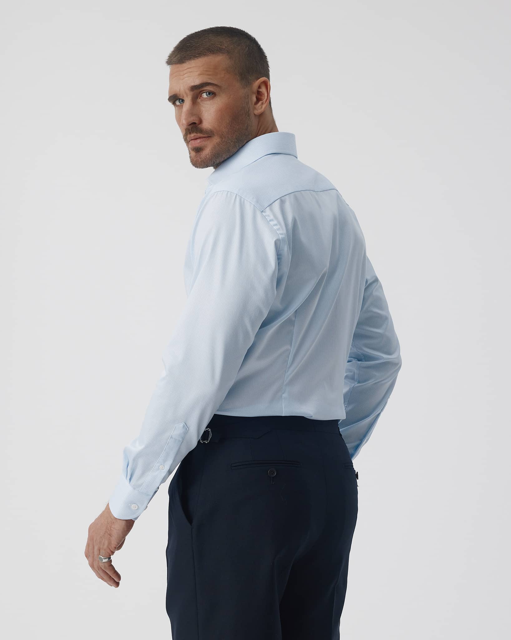 The Lawyer 4.0 | Light blue stripe