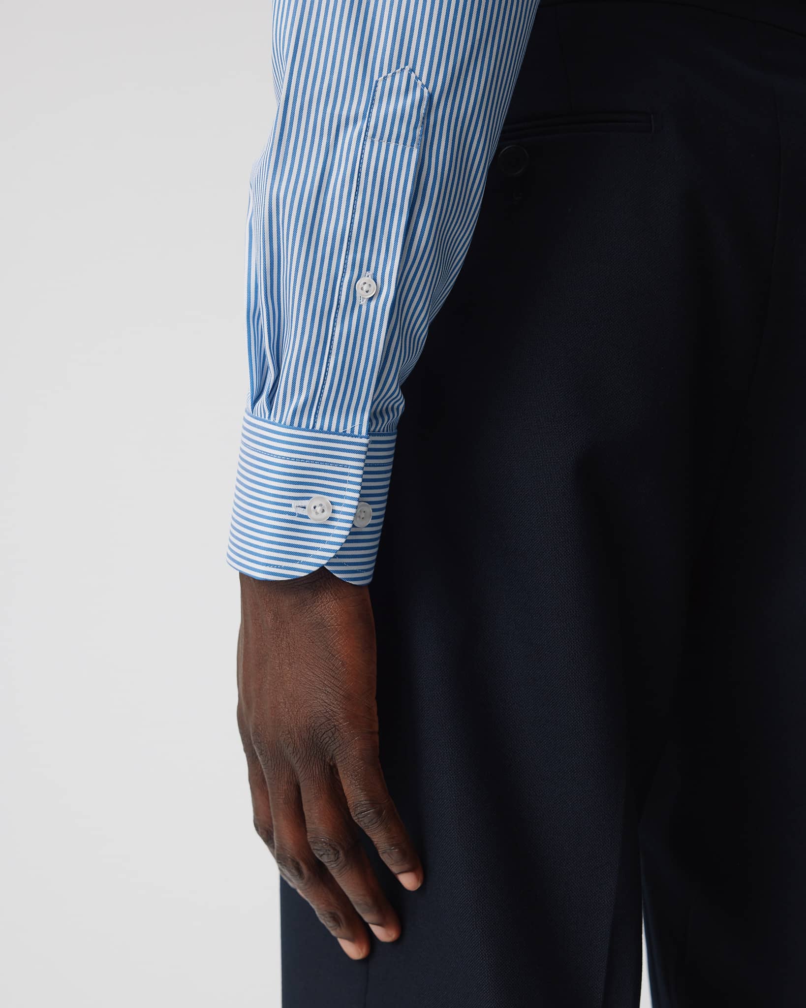 The Lawyer 4.0 | Mid blue stripe