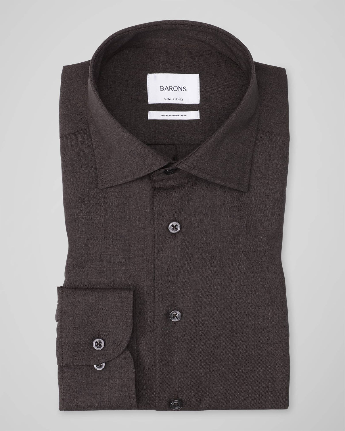 The Merino Shirt 2.0 | Dark Brown